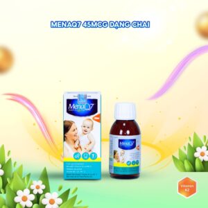 MenaQ7 K2 45mcg - Lọ 100ml