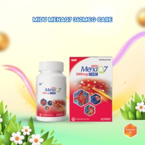 Midu MenaQ7 360mcg Care - 60 viên