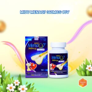 Midu MenaQ7 360mcg Taller - 90 viên