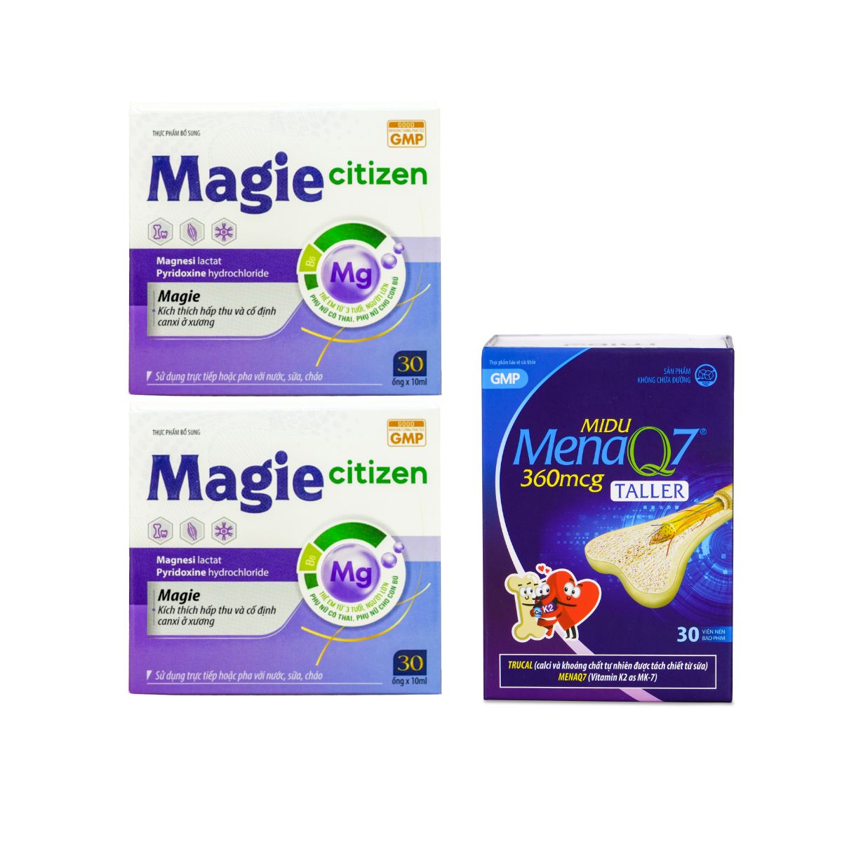 Bộ sản phẩm hỗ trợ chống lão hóa xương