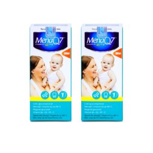 Combo 2 lọ MenaQ7 K2 45mcg -Bổ sung K2 chuẩn cho trẻ