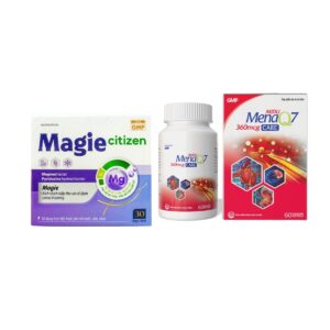 Hỗ trợ cải thiện bệnh lý tim mạch Midu 360 Care + Magie Citizen